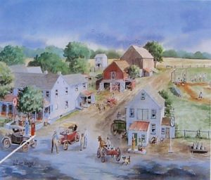 [$45] “Cedars” Lithograph