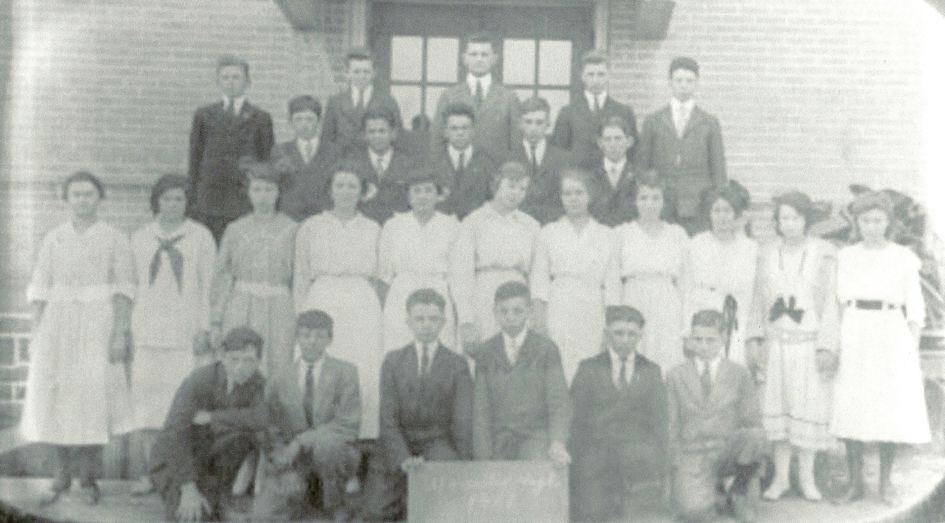 1917 or 1919 Worcester School Upper Grades - All unidentified