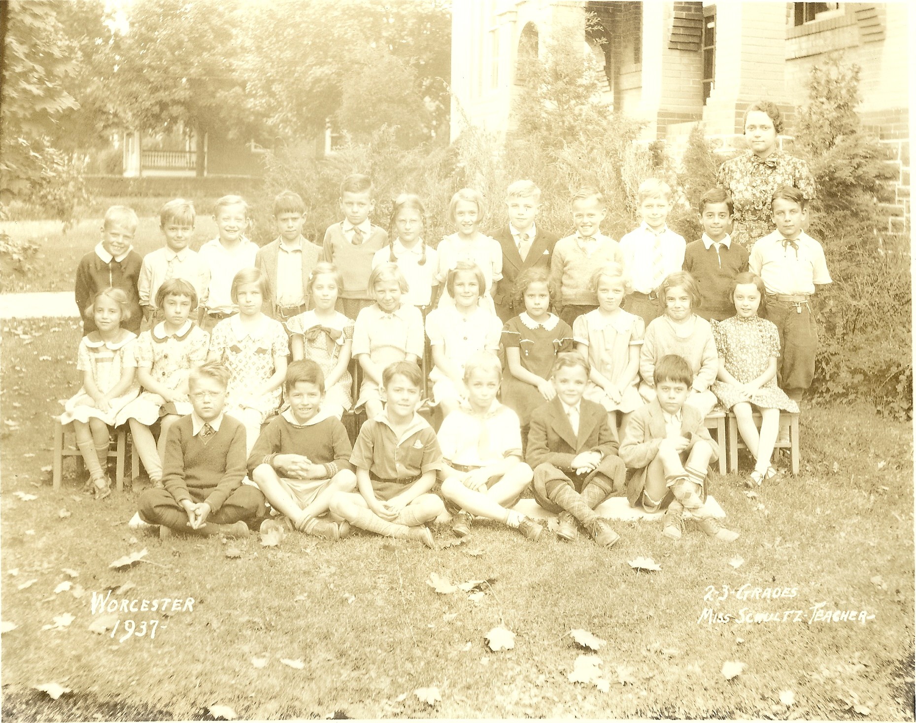 1937 Worcester 2nd-3rd Grades