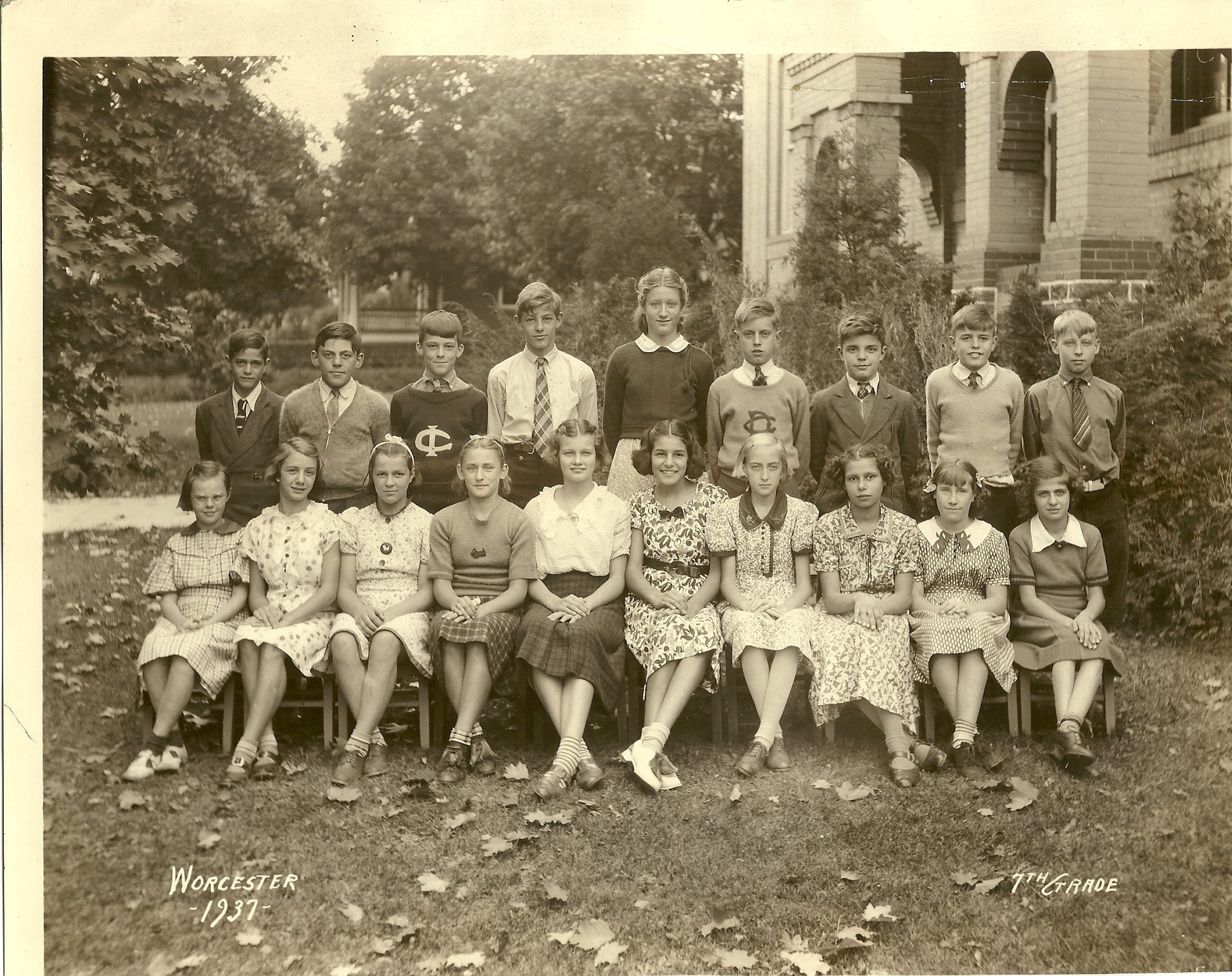 1937 Worcester 7th Grade