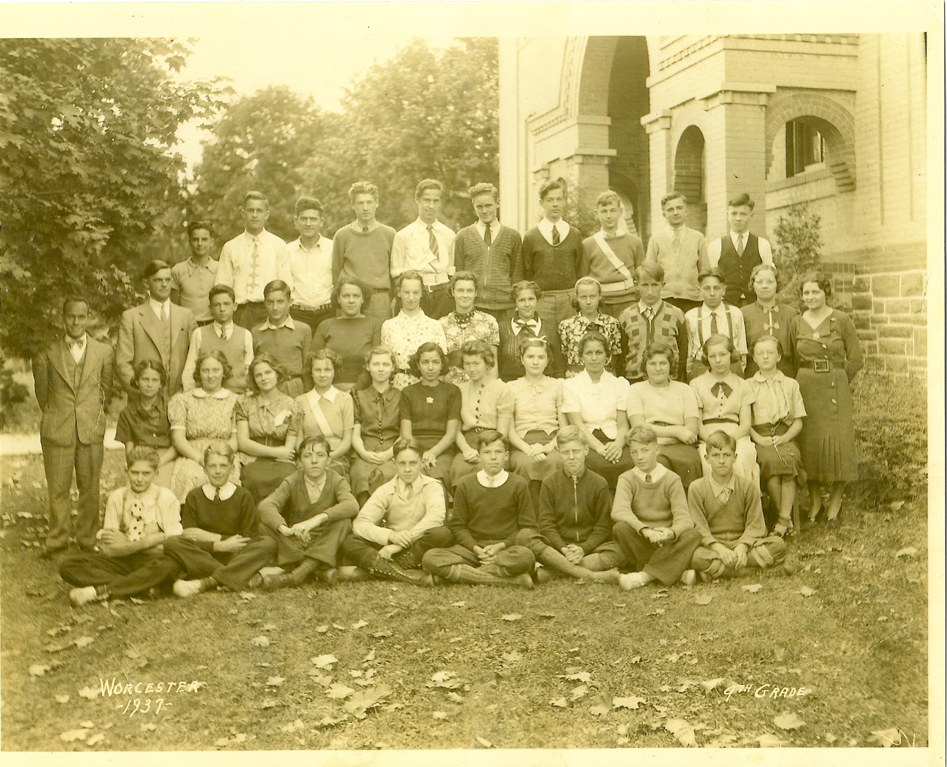 1937 Worcester 9th Grade