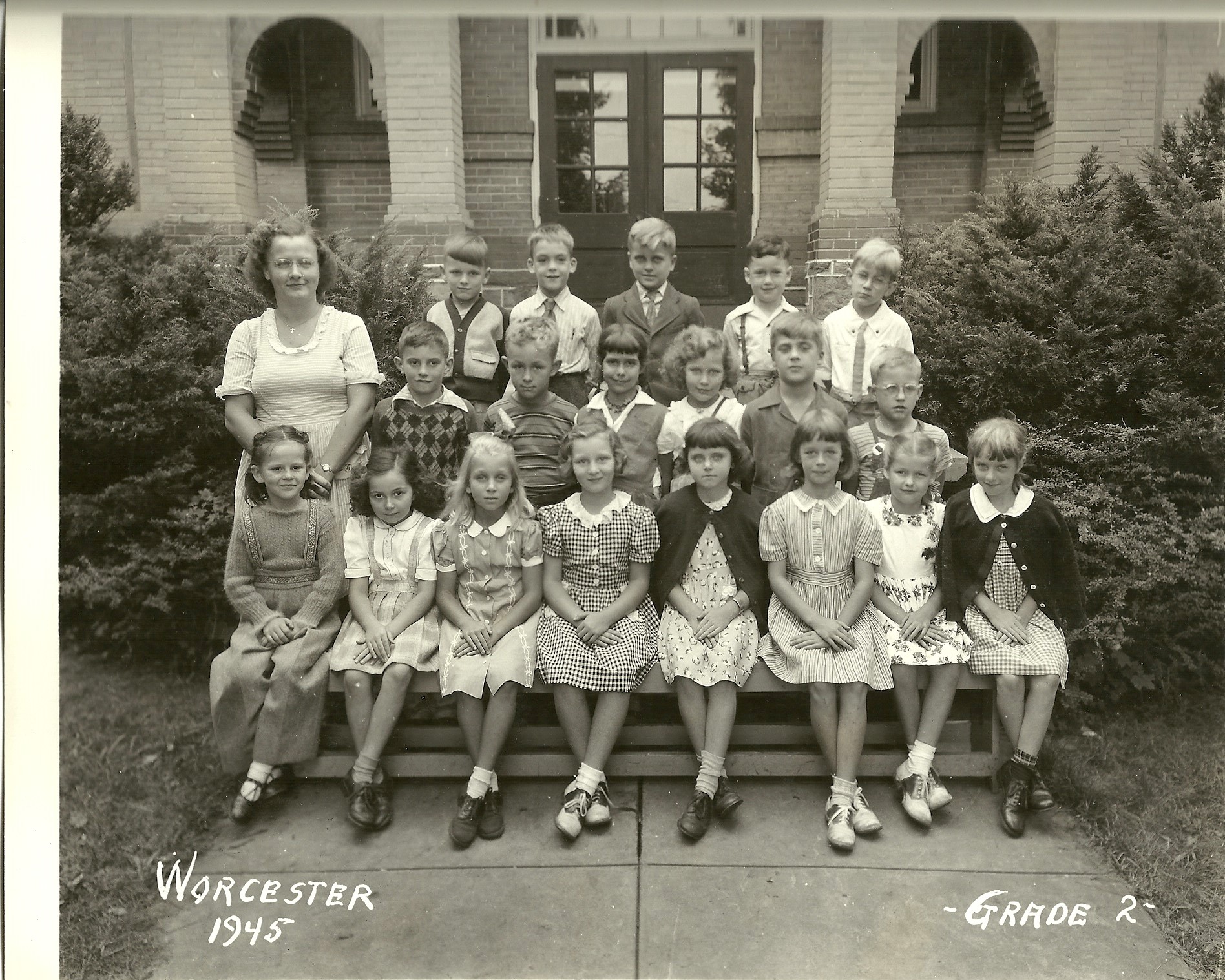 1945 Worcester School 2nd Grade