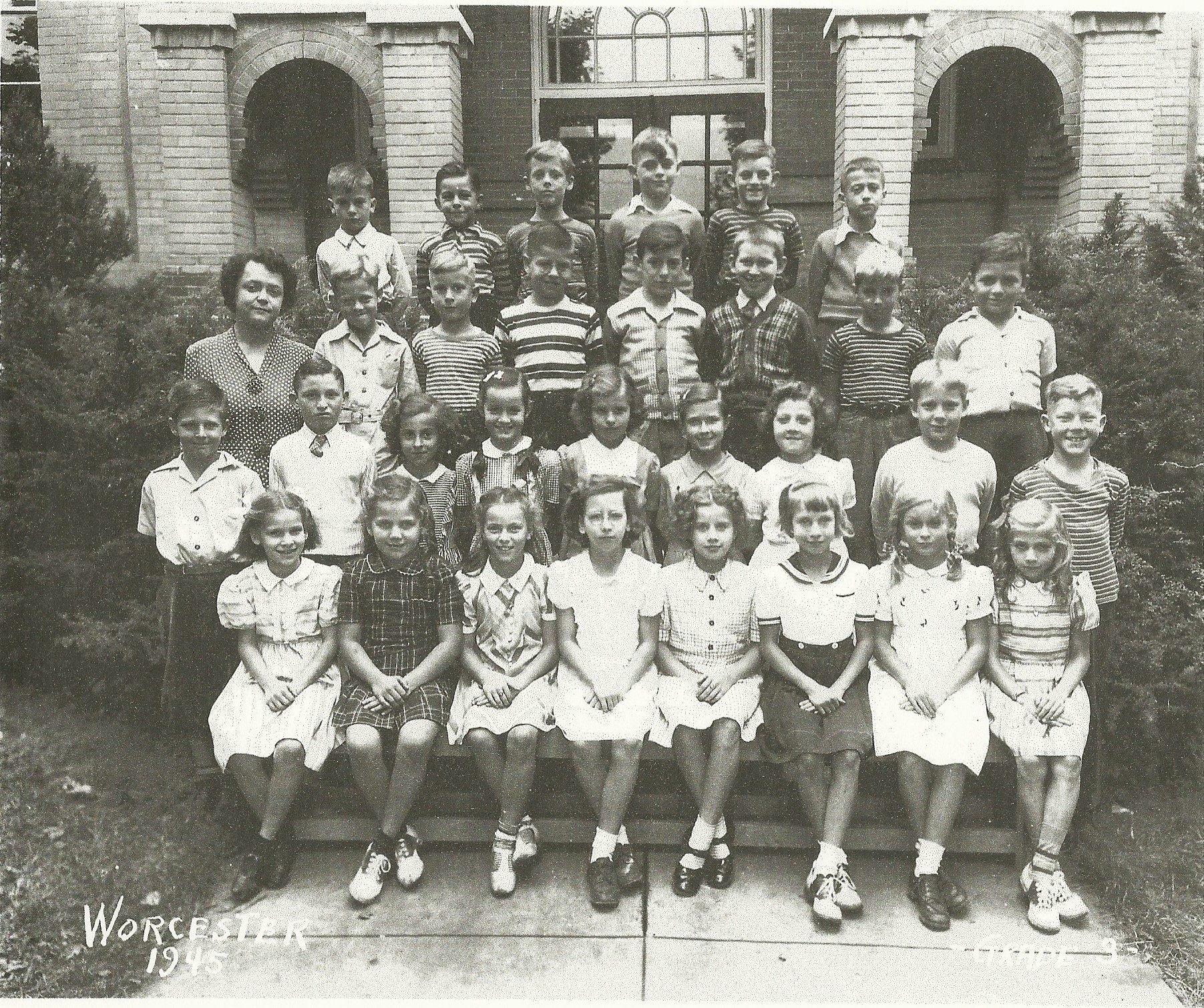 1945 Worcester School 3rd Grade
