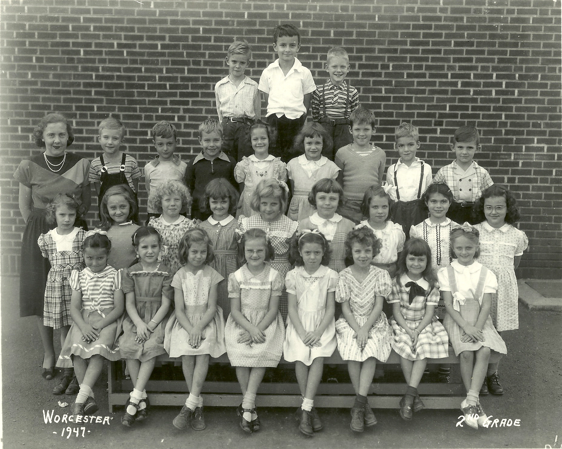 1947 Worcester School 2nd Grade