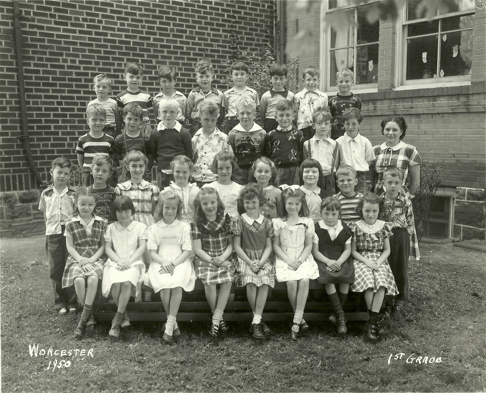 1950 Worcester School 1St Grade
