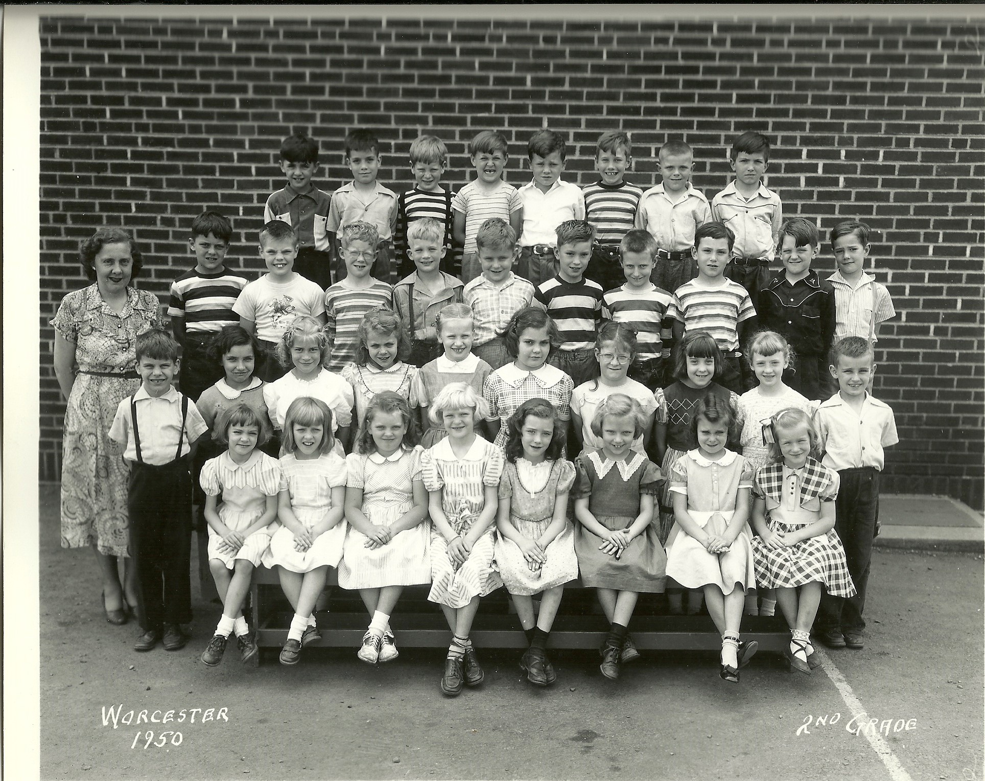 1950 Worcester School 2nd Grade