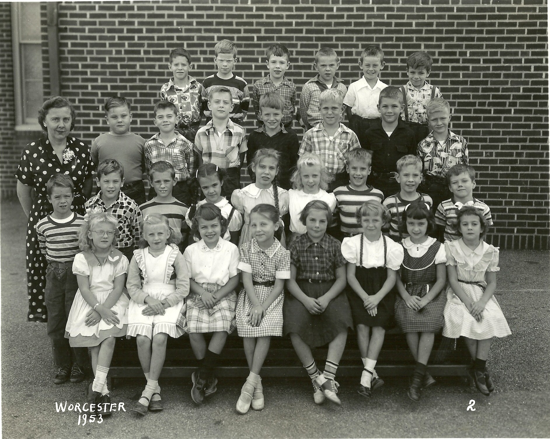 1953 Worcester School 2nd Grade