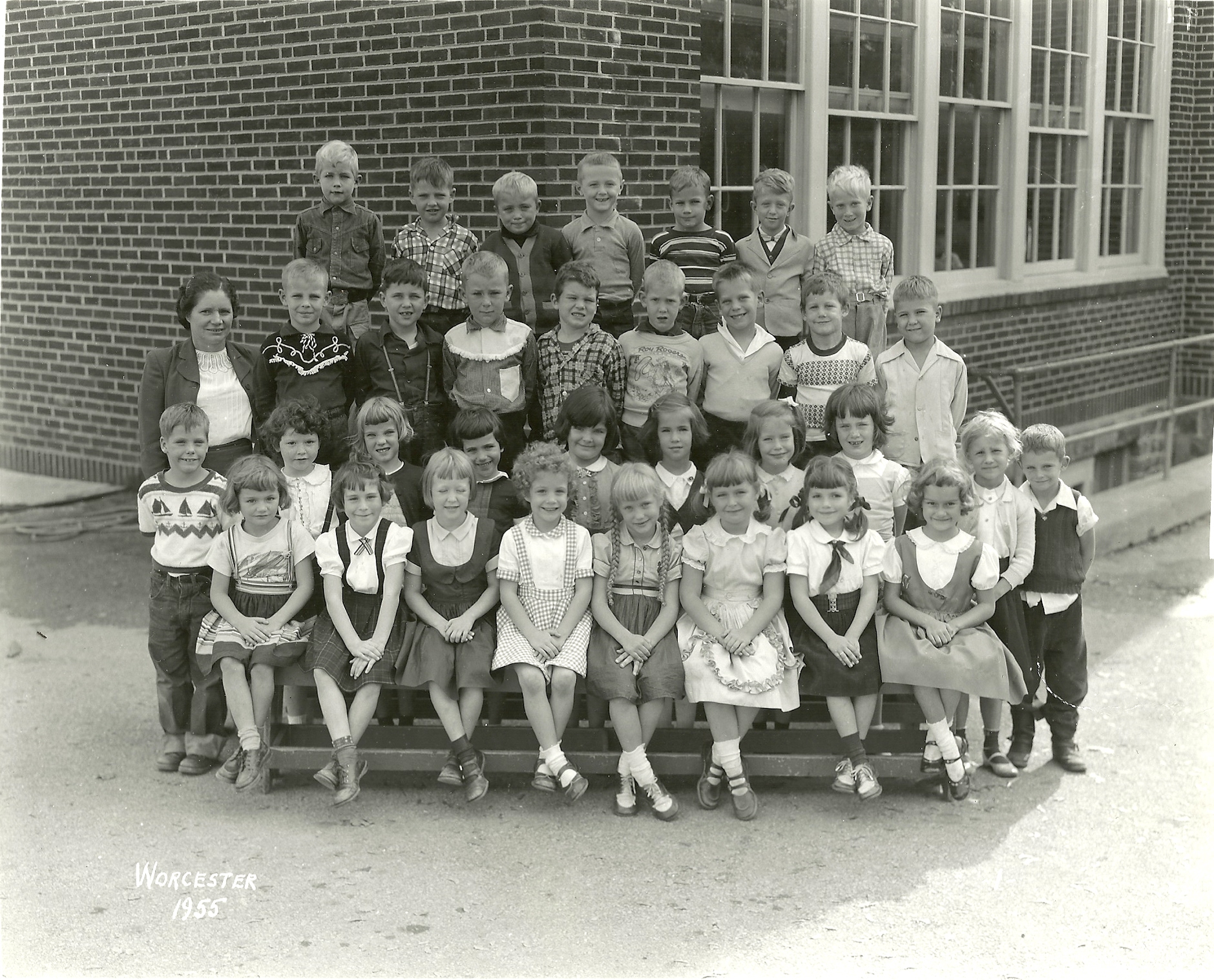 1955 Worcester School 1st Grade