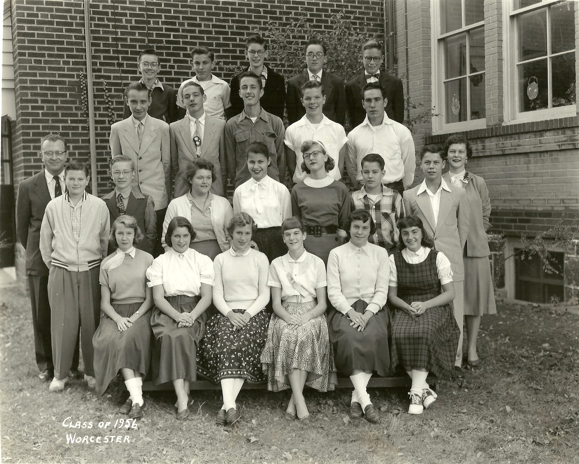 1955 Worcester School 9th Grade Class of 1956