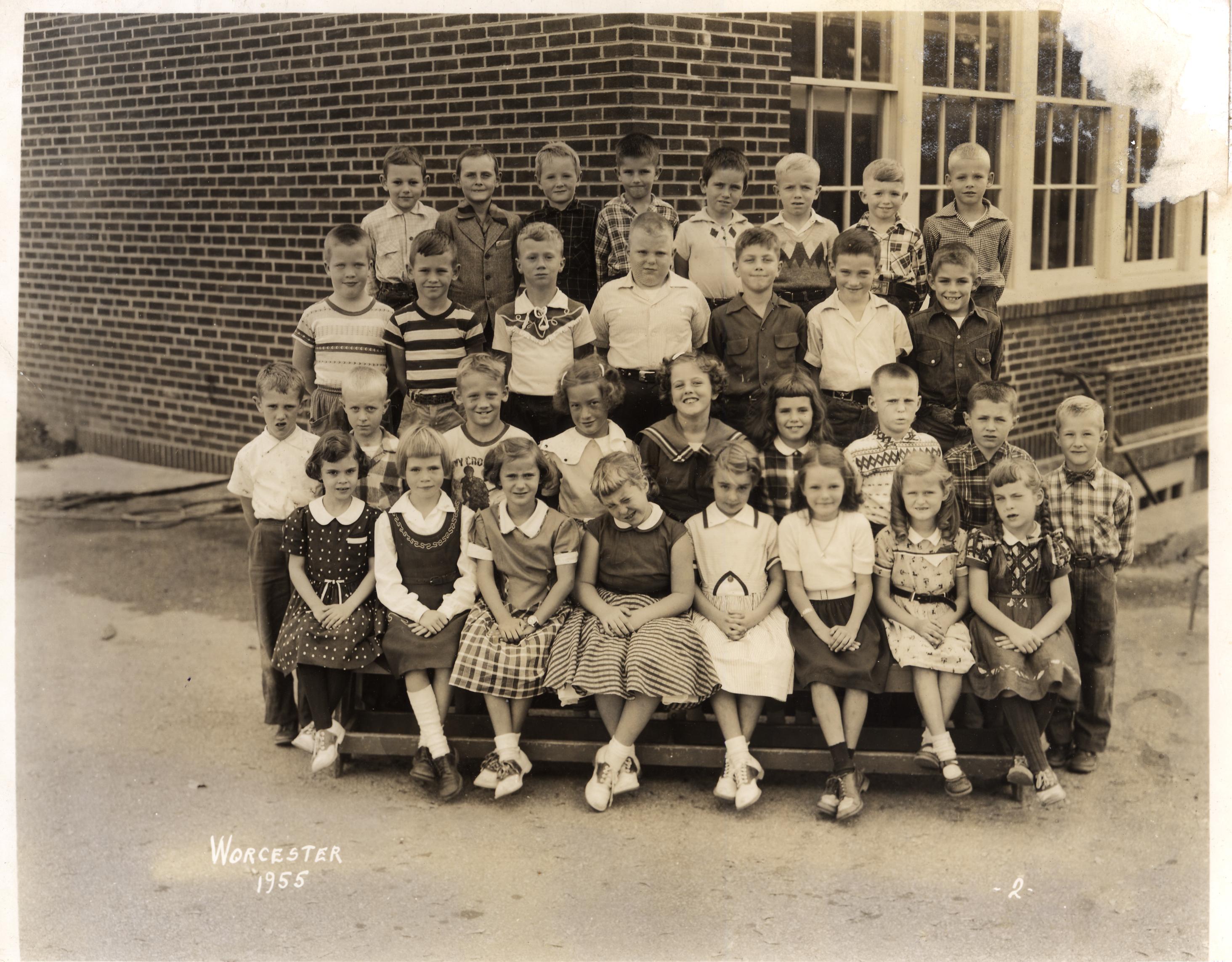 1955 Worcester School 2nd Grade