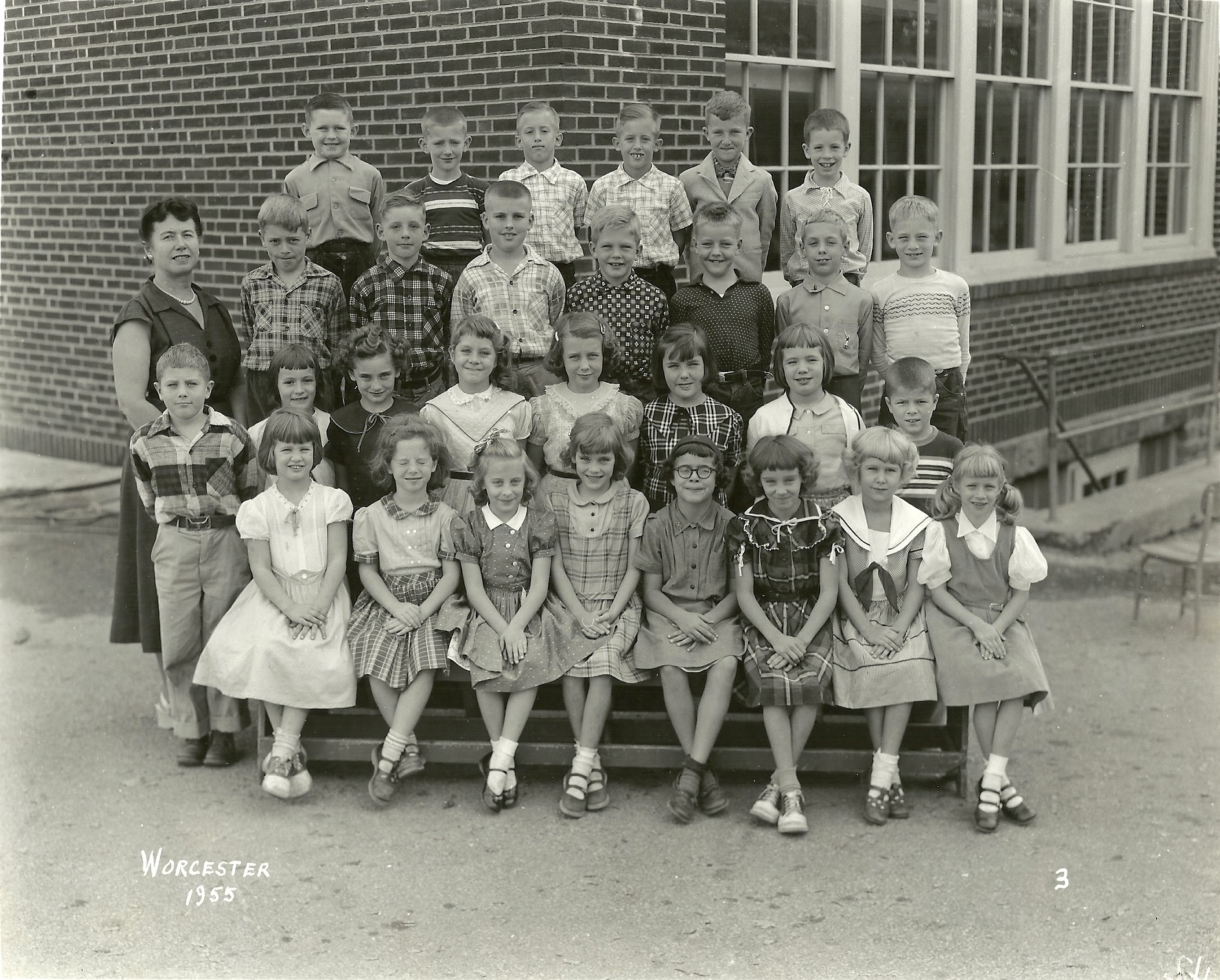 1955 Worcester School 3rd Grade
