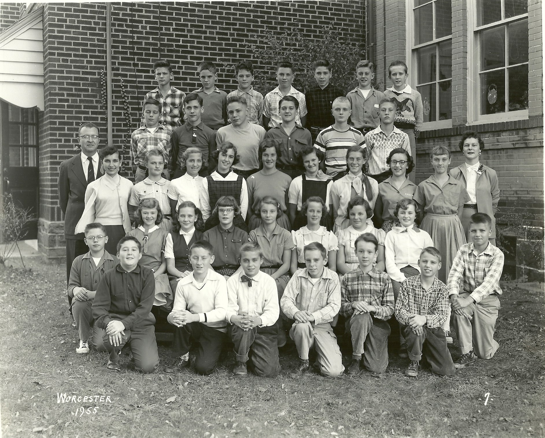 1955 Worcester School 7th Grade