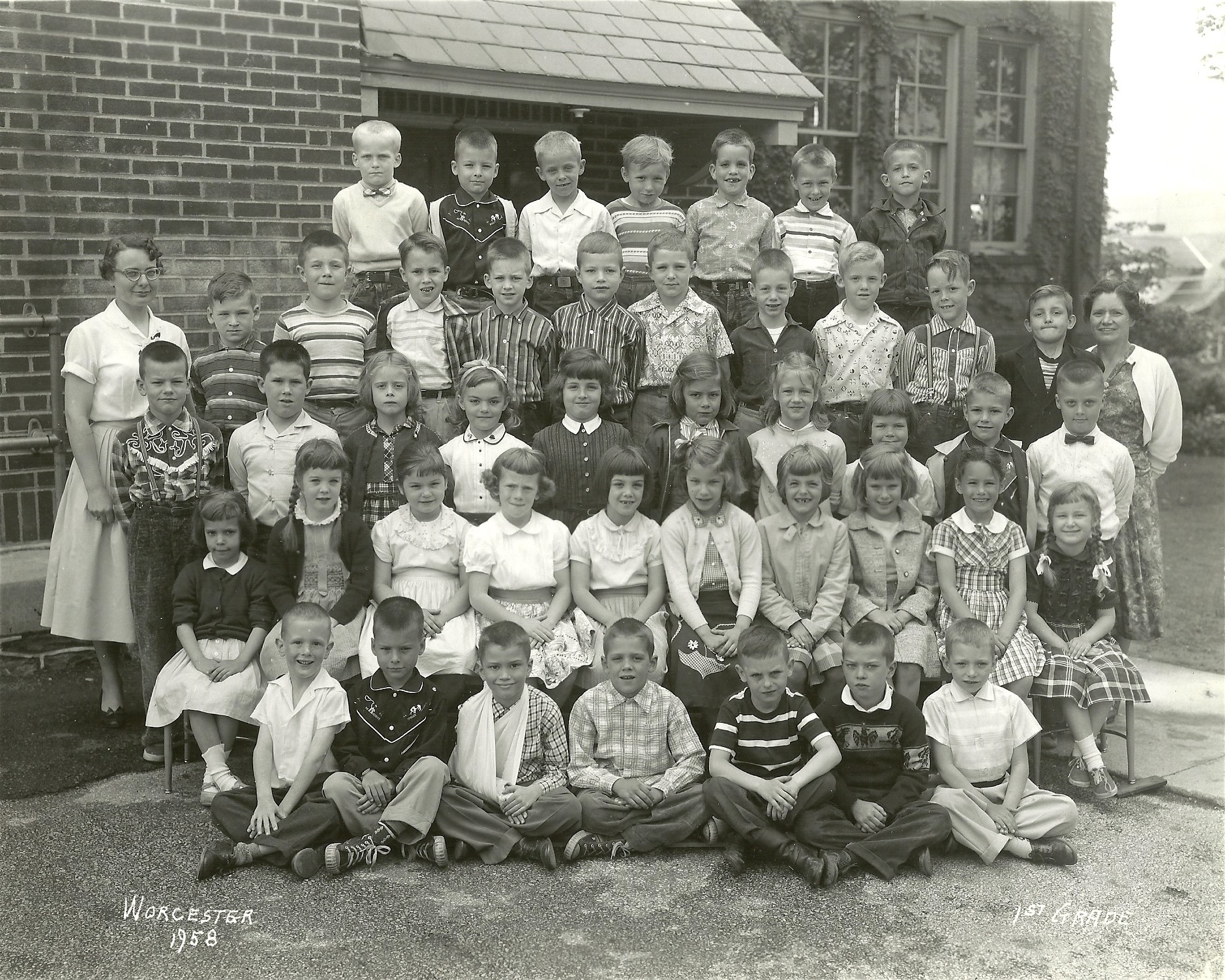 1958 Worcester School 1st Grade