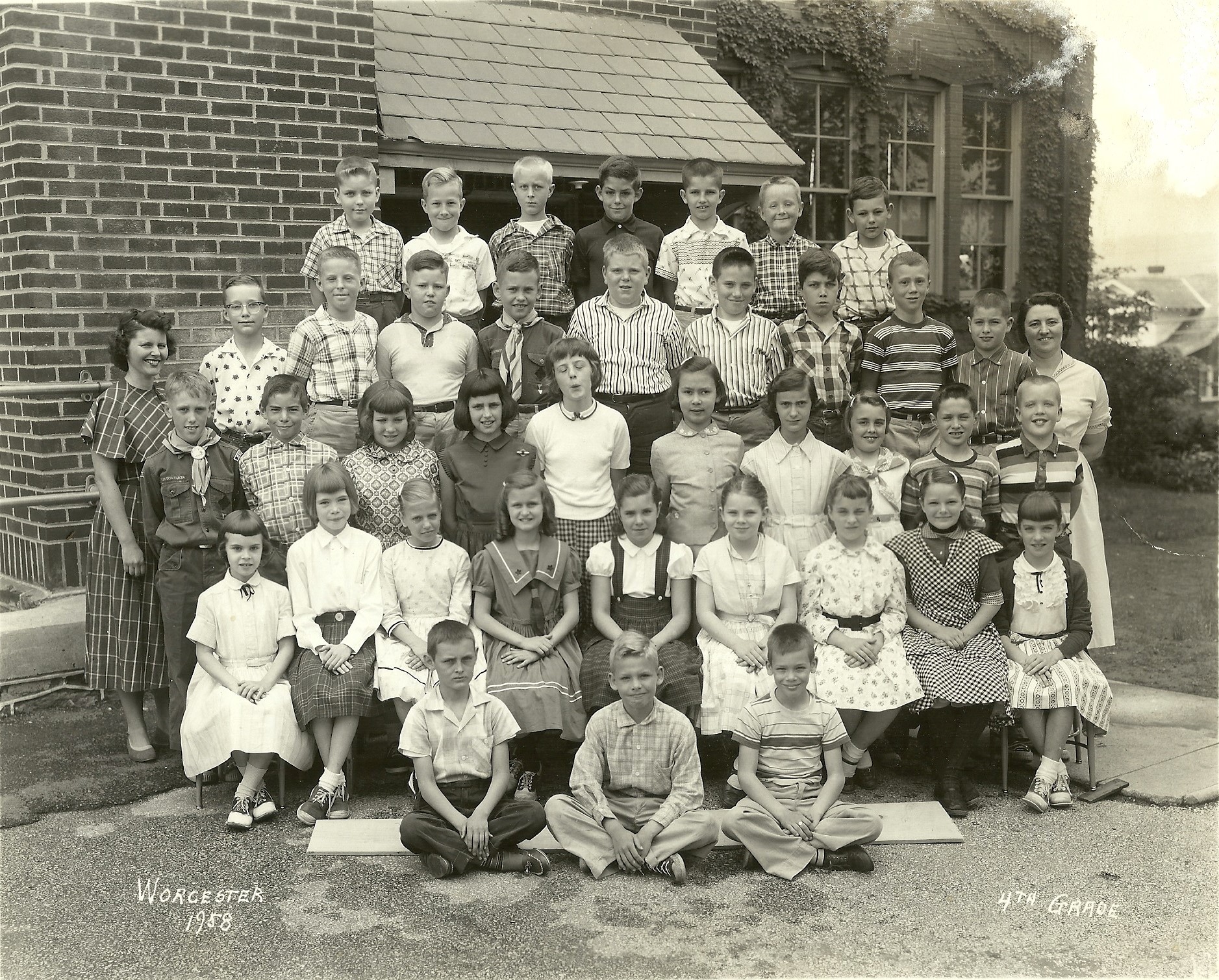 1958 Worcester School 4th Grade