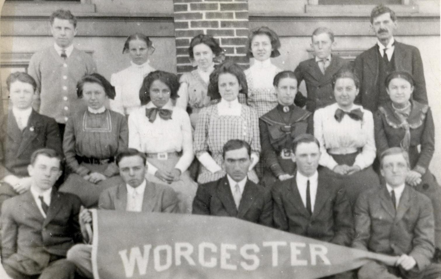 Worcester School at Farmer’s Union Hall abt 1911