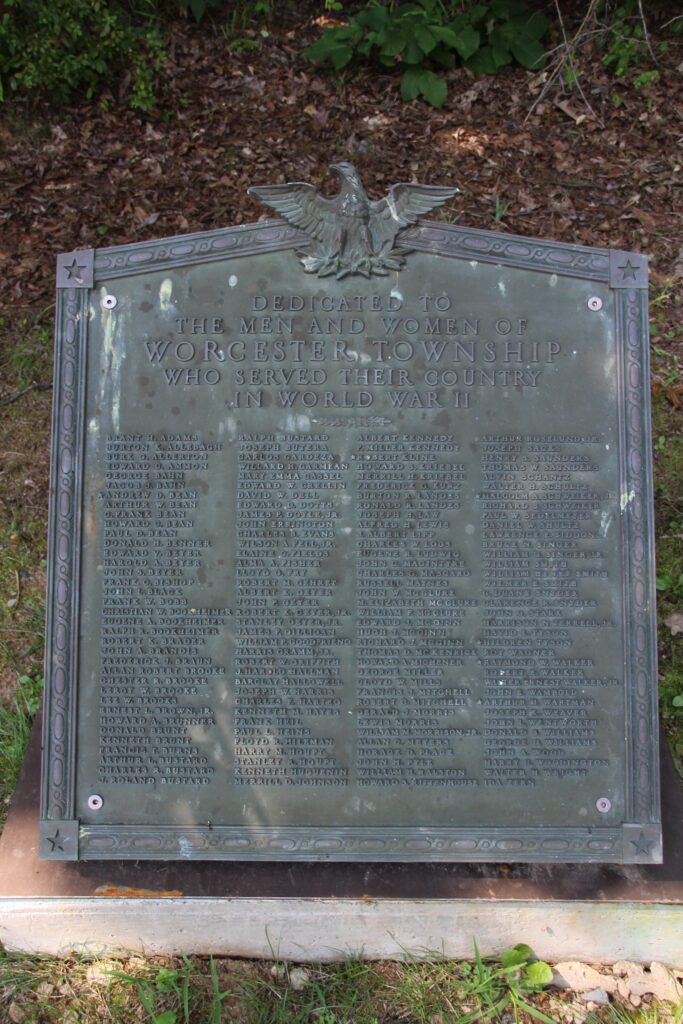 Worcester PA World War II Memorial