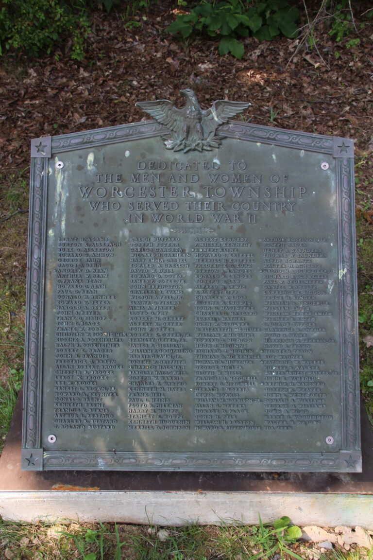 Worcester PA World War II Memorial