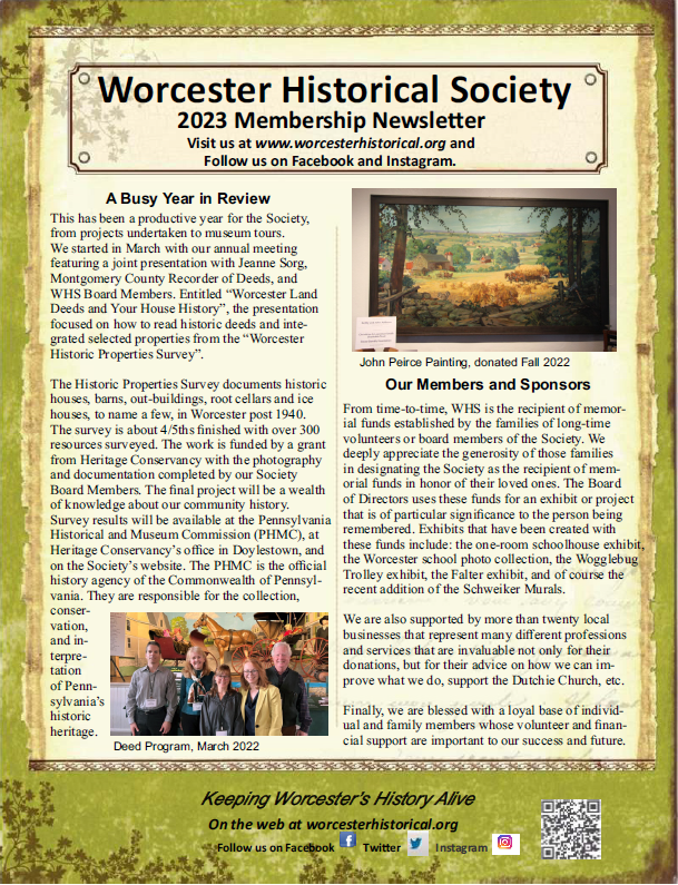 2023 Newsletter